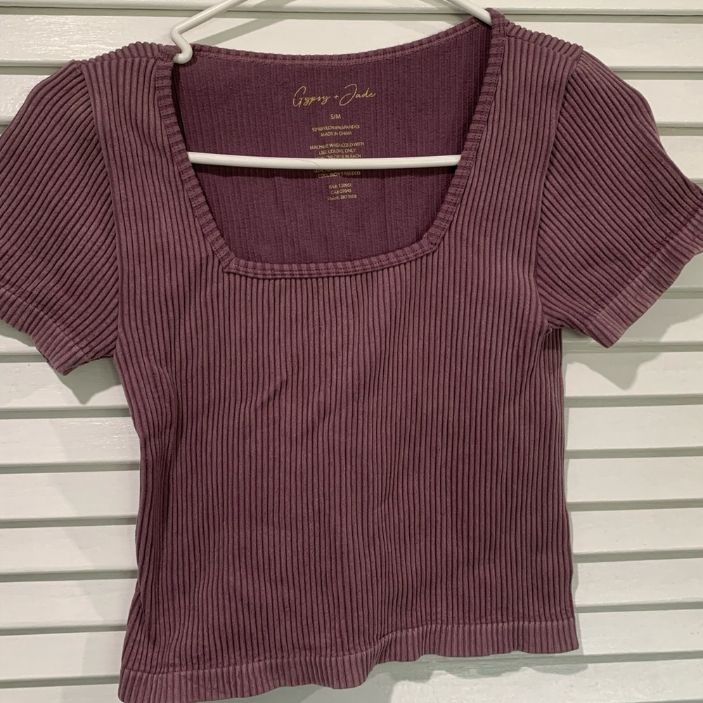 Size S/M Cordouroy Crop Shirt